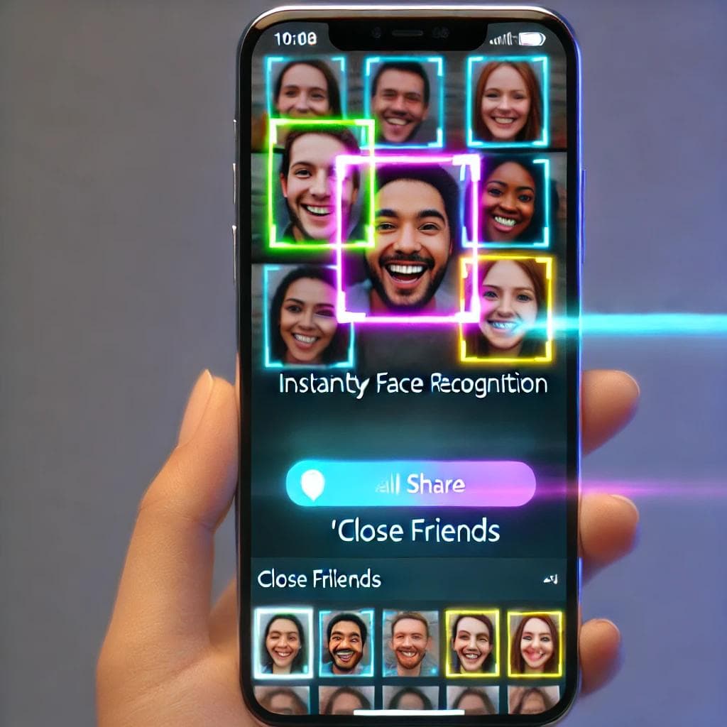 Snap share using ai